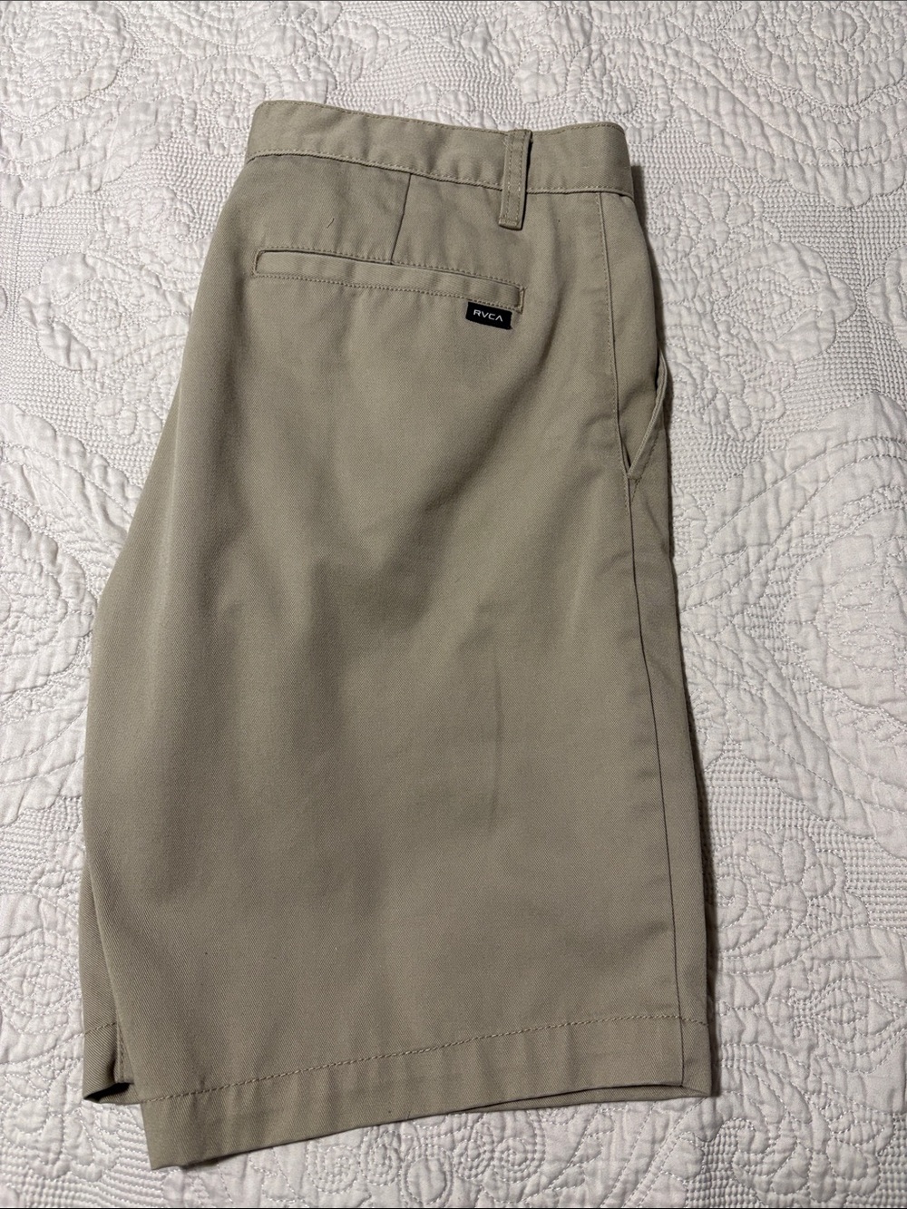 RVCA khaki Chino Shorts